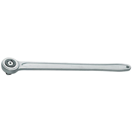 Gedore 3/4" Drive Ratchet Handle, Coupler, 3/4", Chrome 3293 Z-94